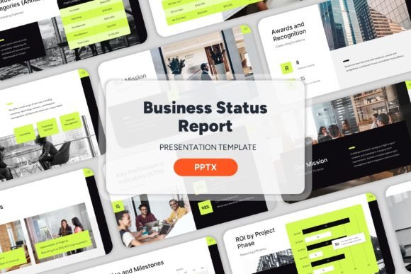 Business Status Report: Professional PPT Templates for Growth