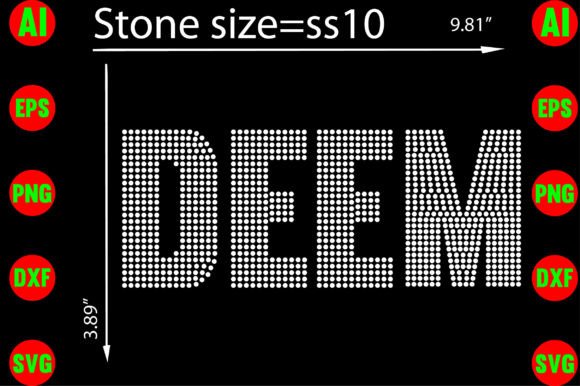 Deem Rhinestone Templates Design: Elevate Your Craft