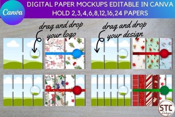Digital Paper Mockup Canva Templates: Elevate Your Visuals
