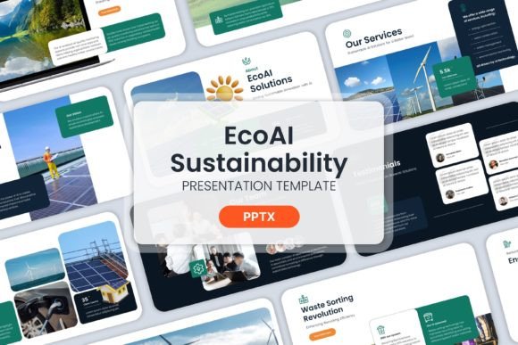 Eco AI Sustainability PPT Templates: Designing with Purpose