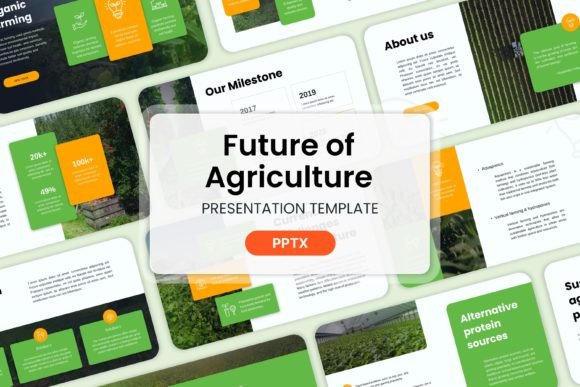 Future of Agriculture: PPT Templates for Modern Pitching
