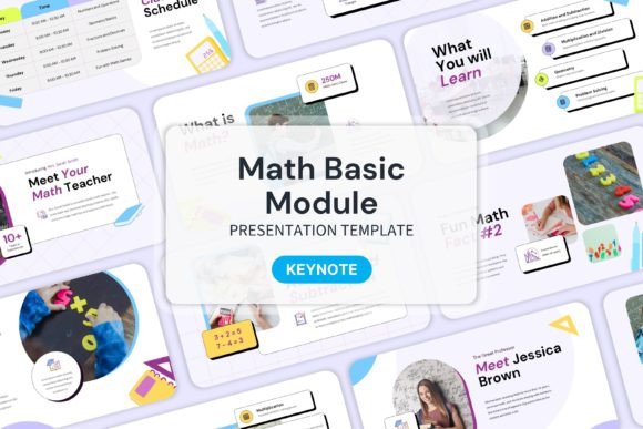 Math Basic Module: Keynote Templates for Professional Design