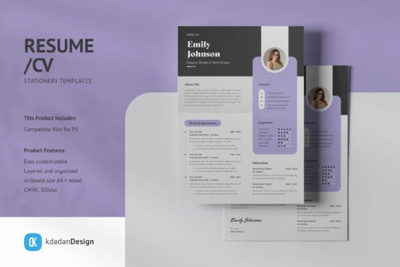 Modernize Your Career: The Clean Resume/CV PSD Templates Vol 09.2