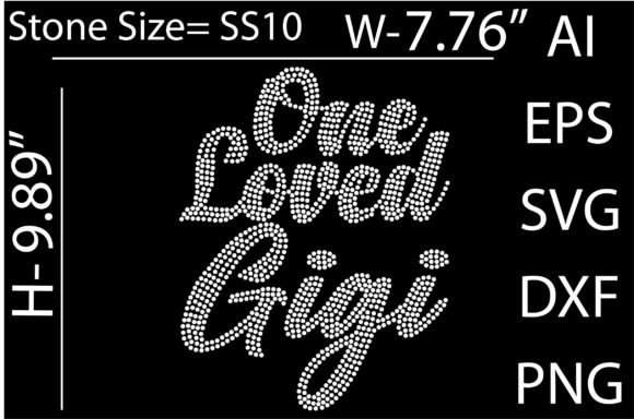 One Loved Gigi Rhinestone Templates: A Designer's Guide to This Sparkling Asset