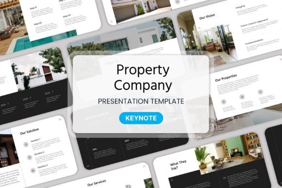 Property Company - Keynote Templates: Your Blueprint for Impact