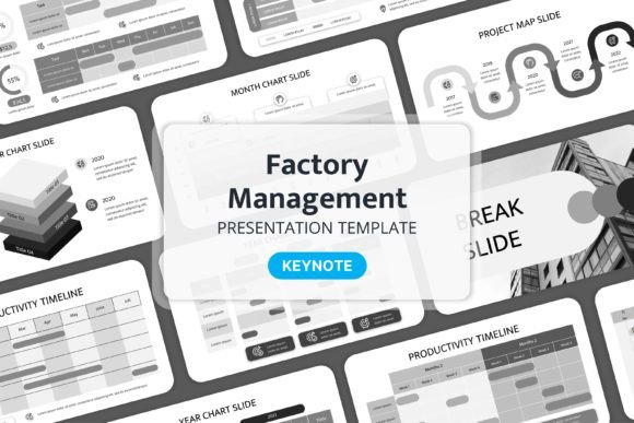 Streamline Your Pitch with Factory Management Keynote Templates