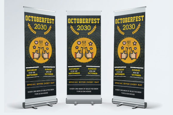 Stunning Festival Roll Up Banner Templates for Your Events