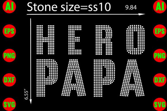 Unleashing Creativity: The Hero Papa Rhinestone Templates