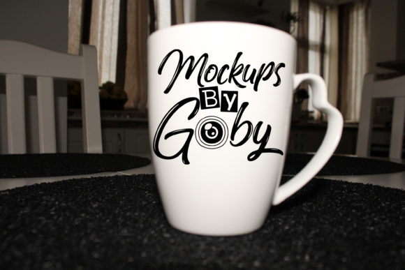 White Mug Mockups and Kitchen Templates for Your Designs