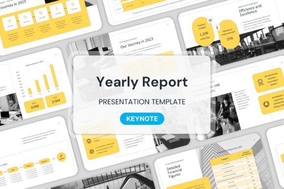 Yearly Report - Keynote Templates: A Modern Approach to Business Presentations